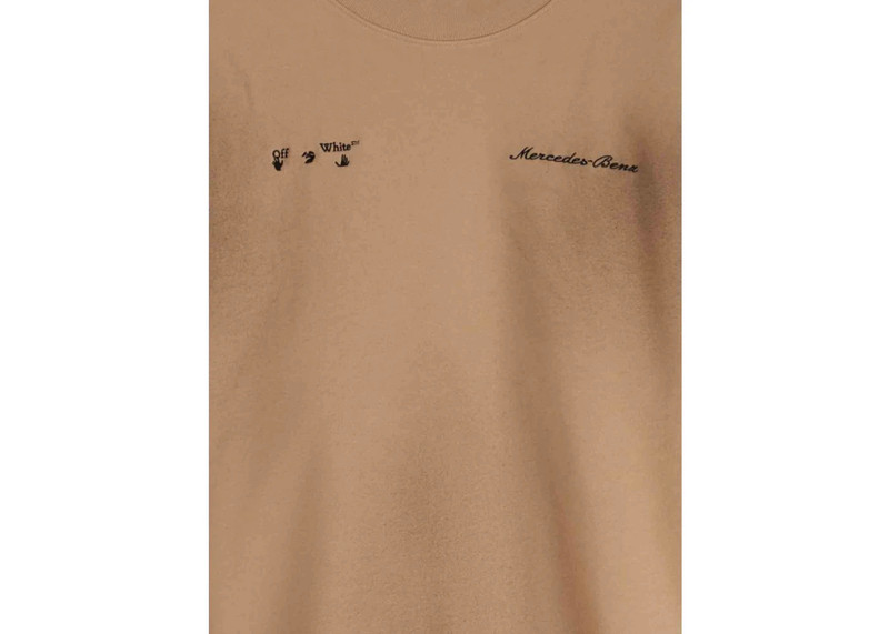 Off-White OFF-WHITE C/O Project Maybach L/S Sweatshirt Beige outlook