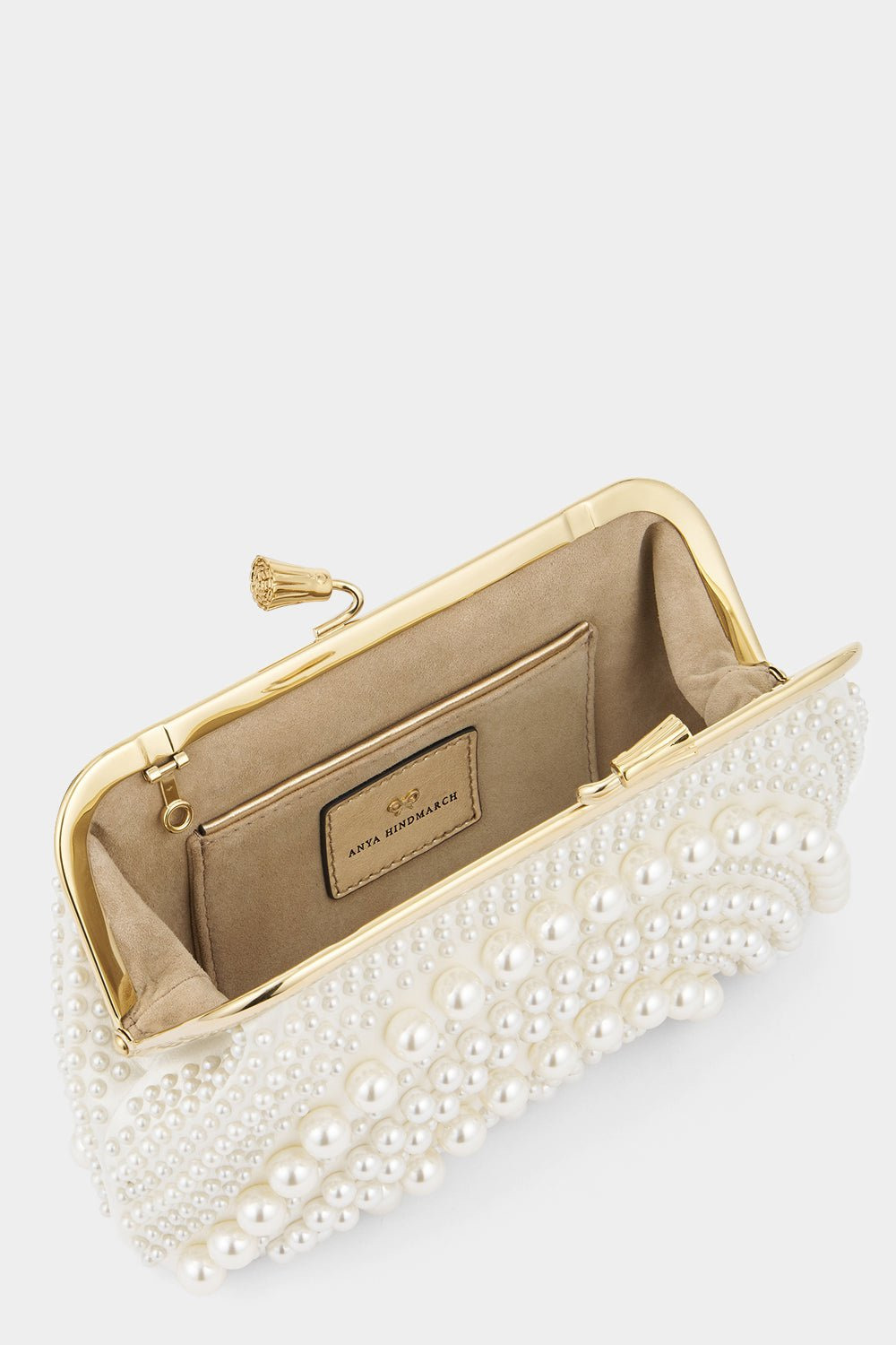 Maud Tassel Clutch - Ivory - 5
