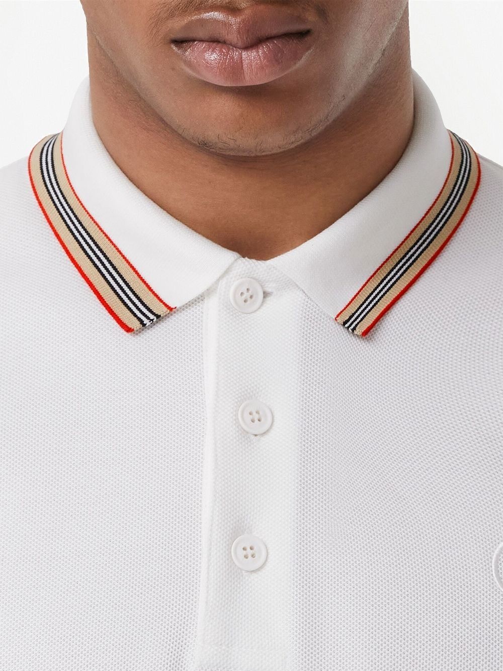 Icon Stripe cotton polo shirt - 5