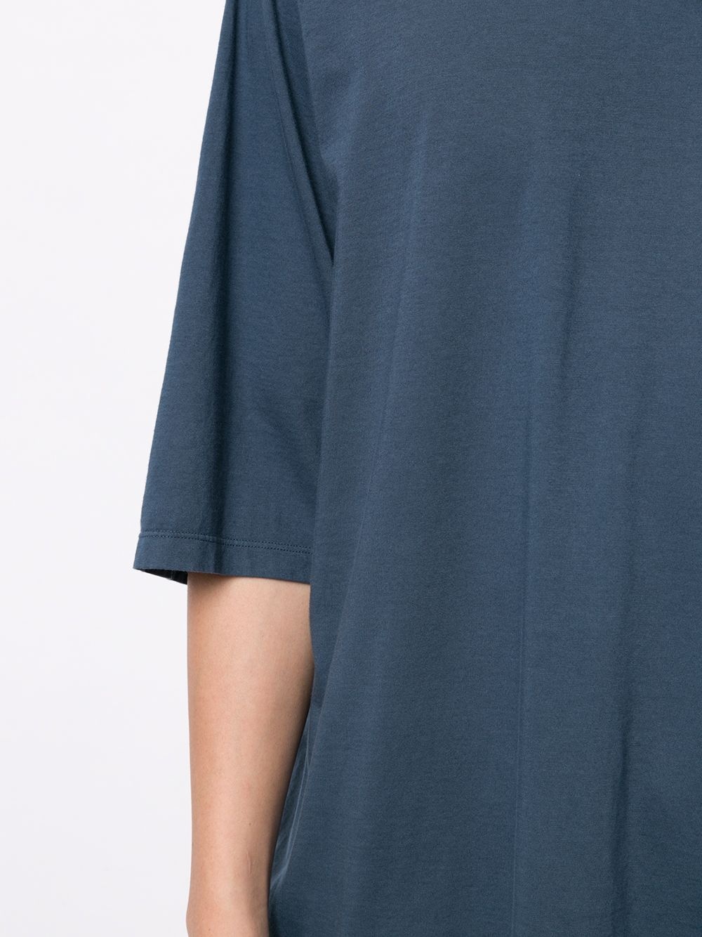 oversized longline T-shirt - 5