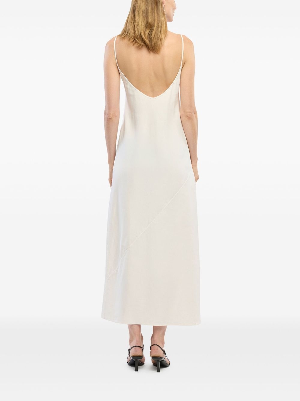 square-neck slip dress - 4