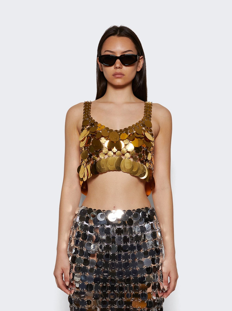 rabanne Sparkle Assembly Top Gold outlook