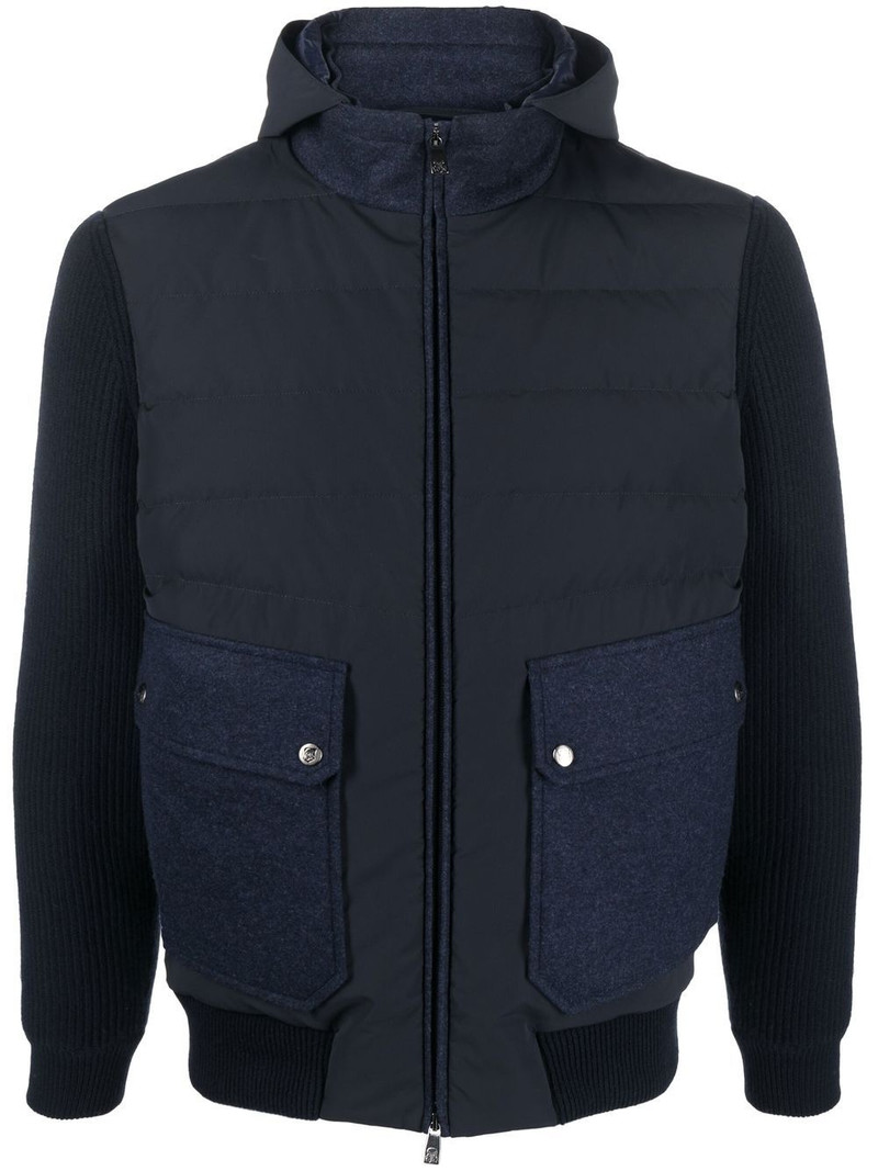padded zipped-up jacket 1