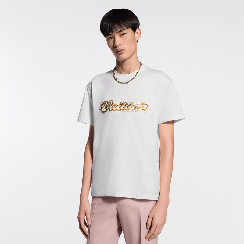 Louis Vuitton Embellished Signature T-Shirt outlook