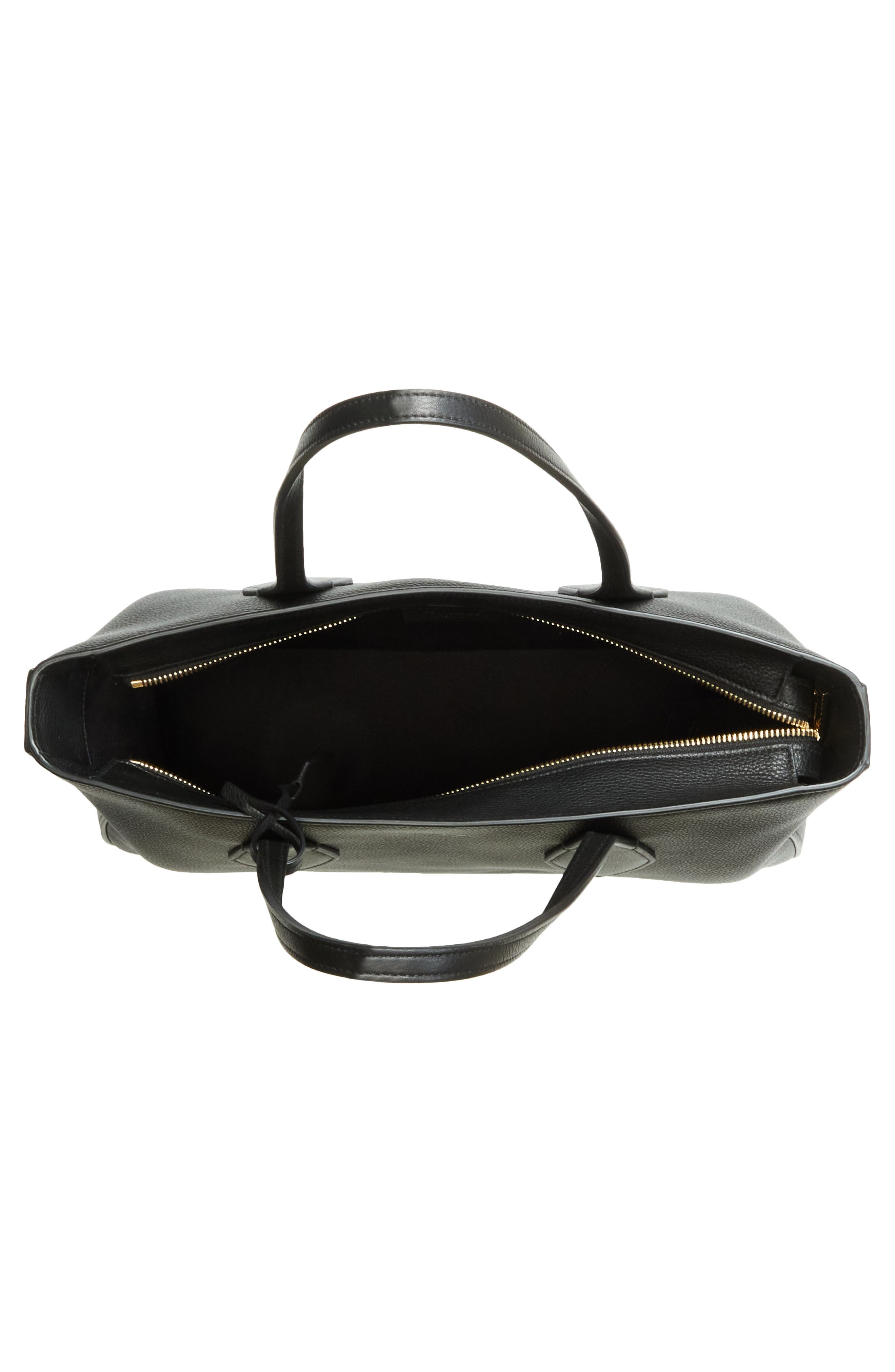 FERRAGAMO Small Star Leather Tote Bag in Nero Nero at Nordstrom - 5