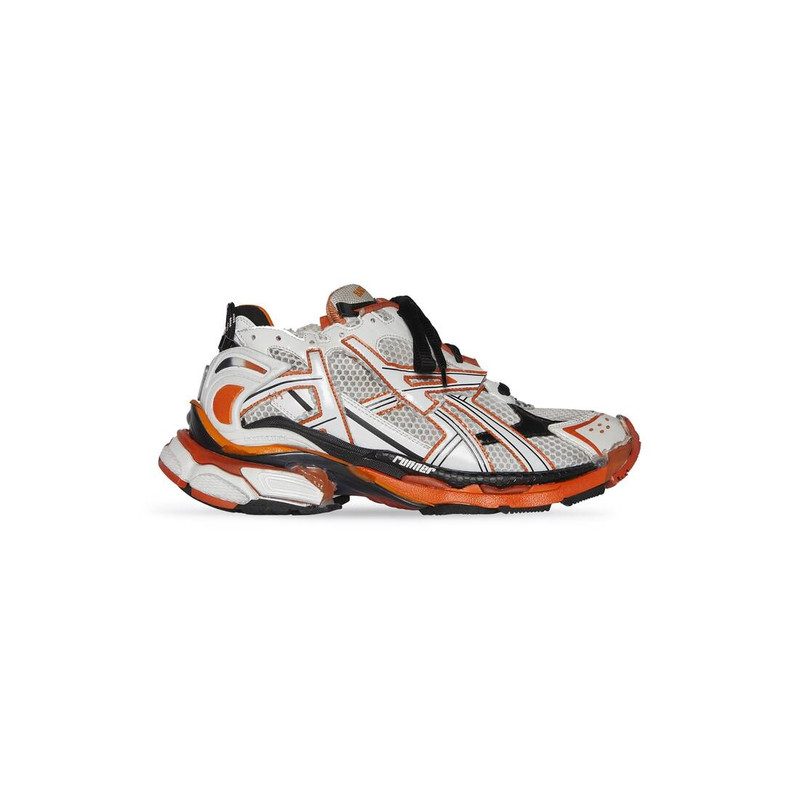 Men's Runner Sneaker in White - 1