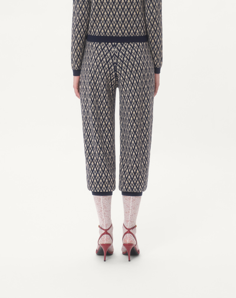 TOUTE LA V JACQUARD WOOL KNIT 바지 7