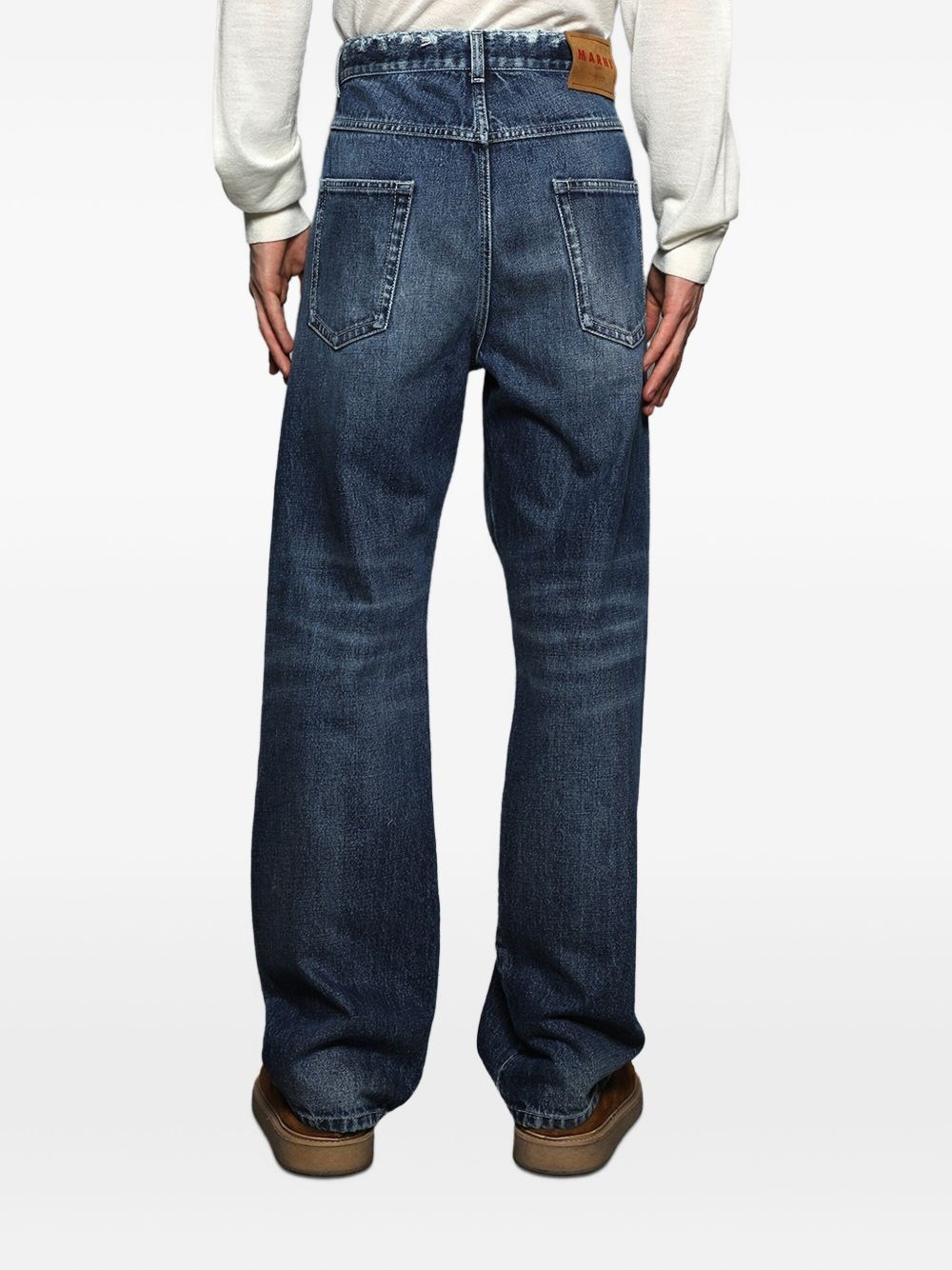 logo-patch jeans - 5