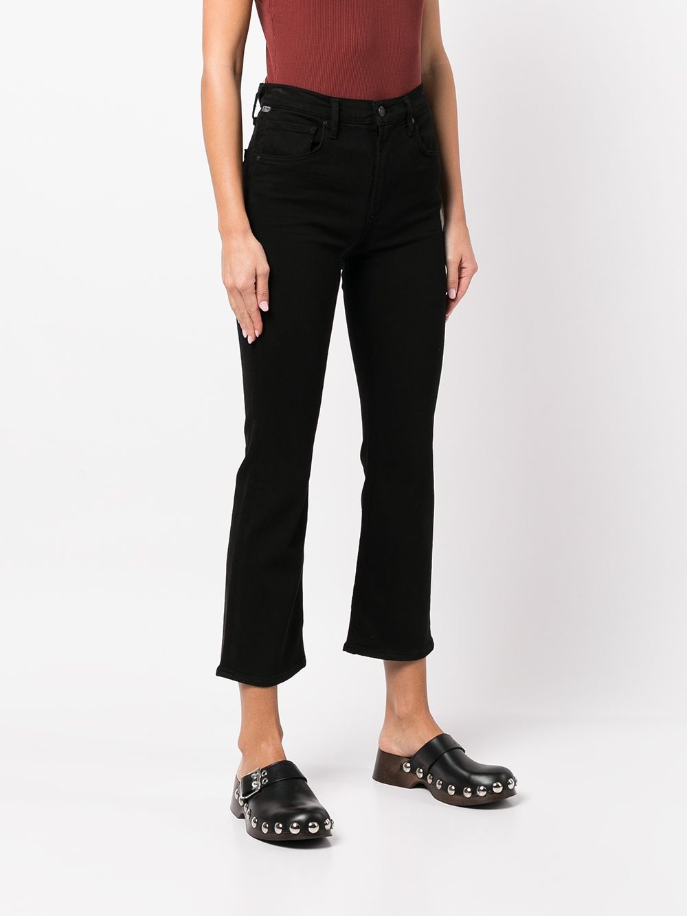 Isola cropped bootcut jeans - 3