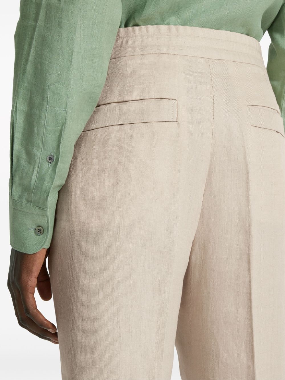 Oasi Lino linen trousers - 5