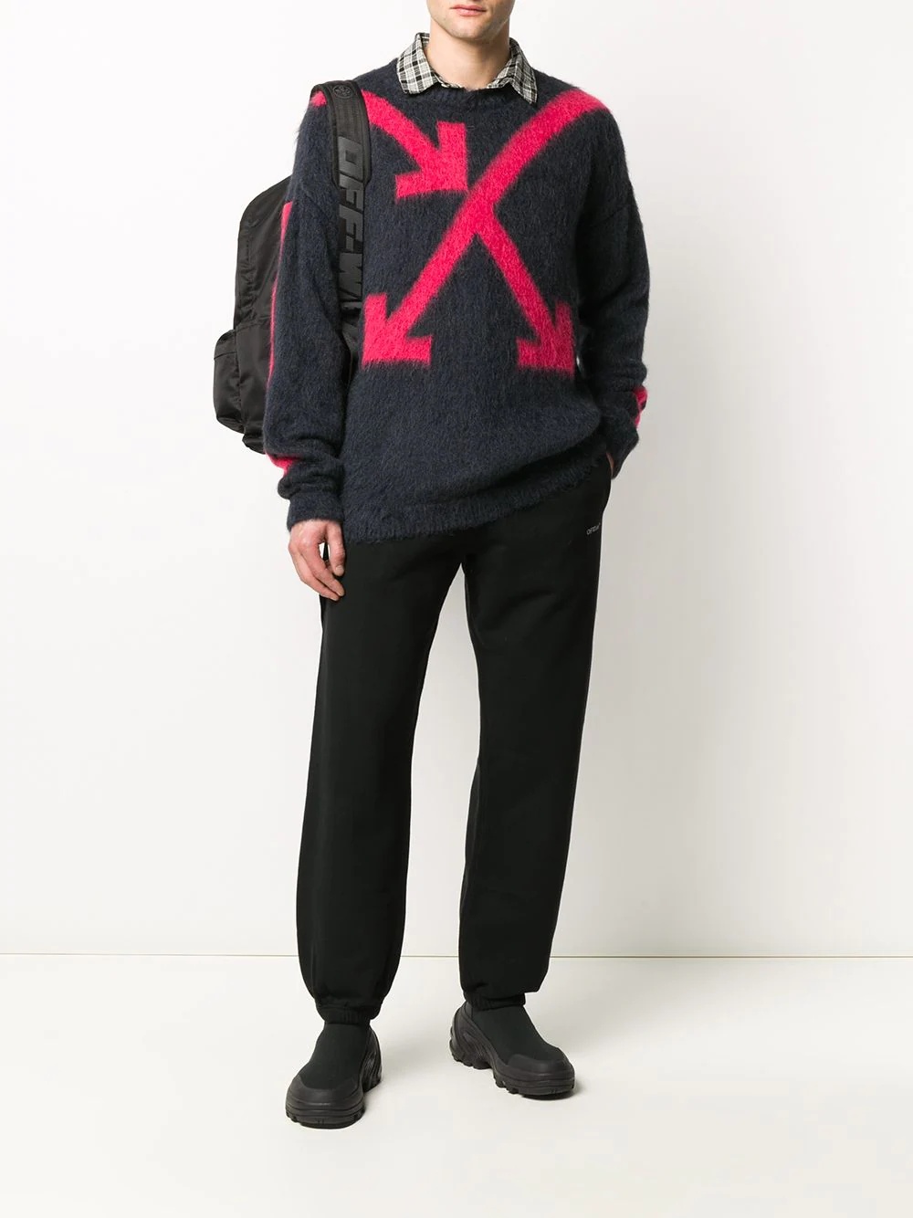 Arrows intarsia jumper - 2