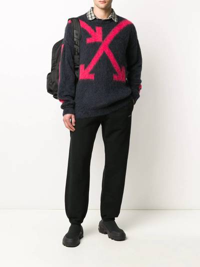 Off-White Arrows intarsia jumper outlook