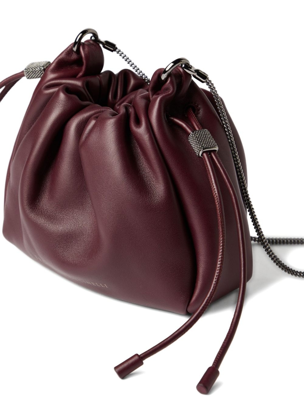 Mellow Mini drawstring bucket bag - 4