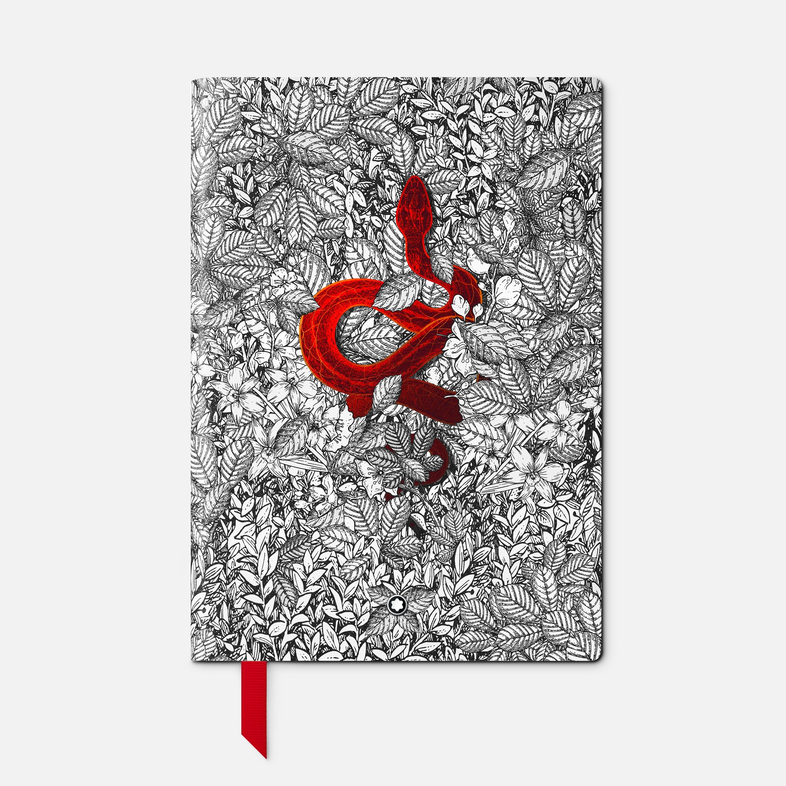 Notebook #146 small, The Legend of Zodiac, the Snake, Grey - Lined - 1