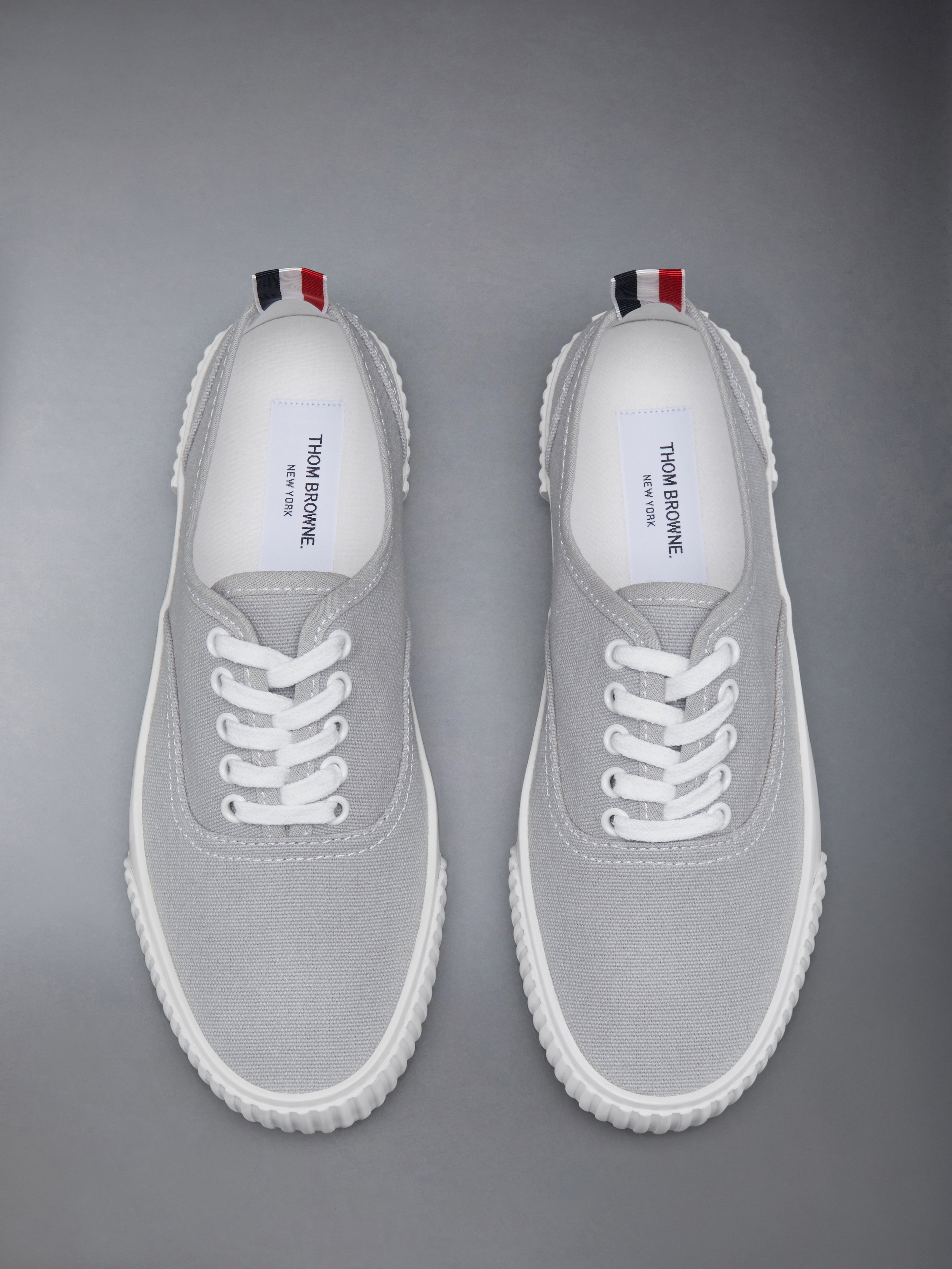 CANVAS VULCANIZED RUBBER SOLE HERITAGE SNEAKERS - 5