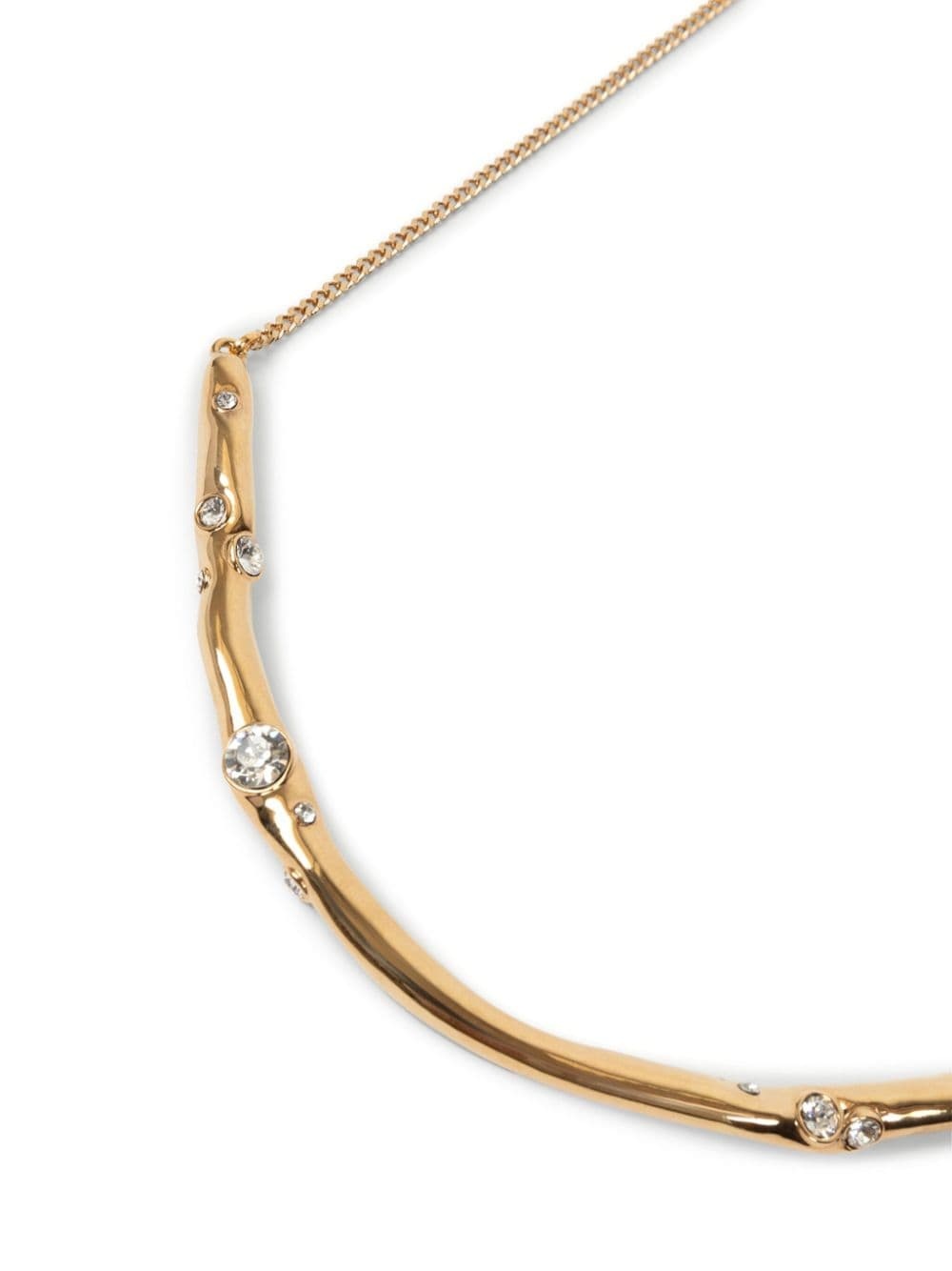 crystal-embellished necklace - 2