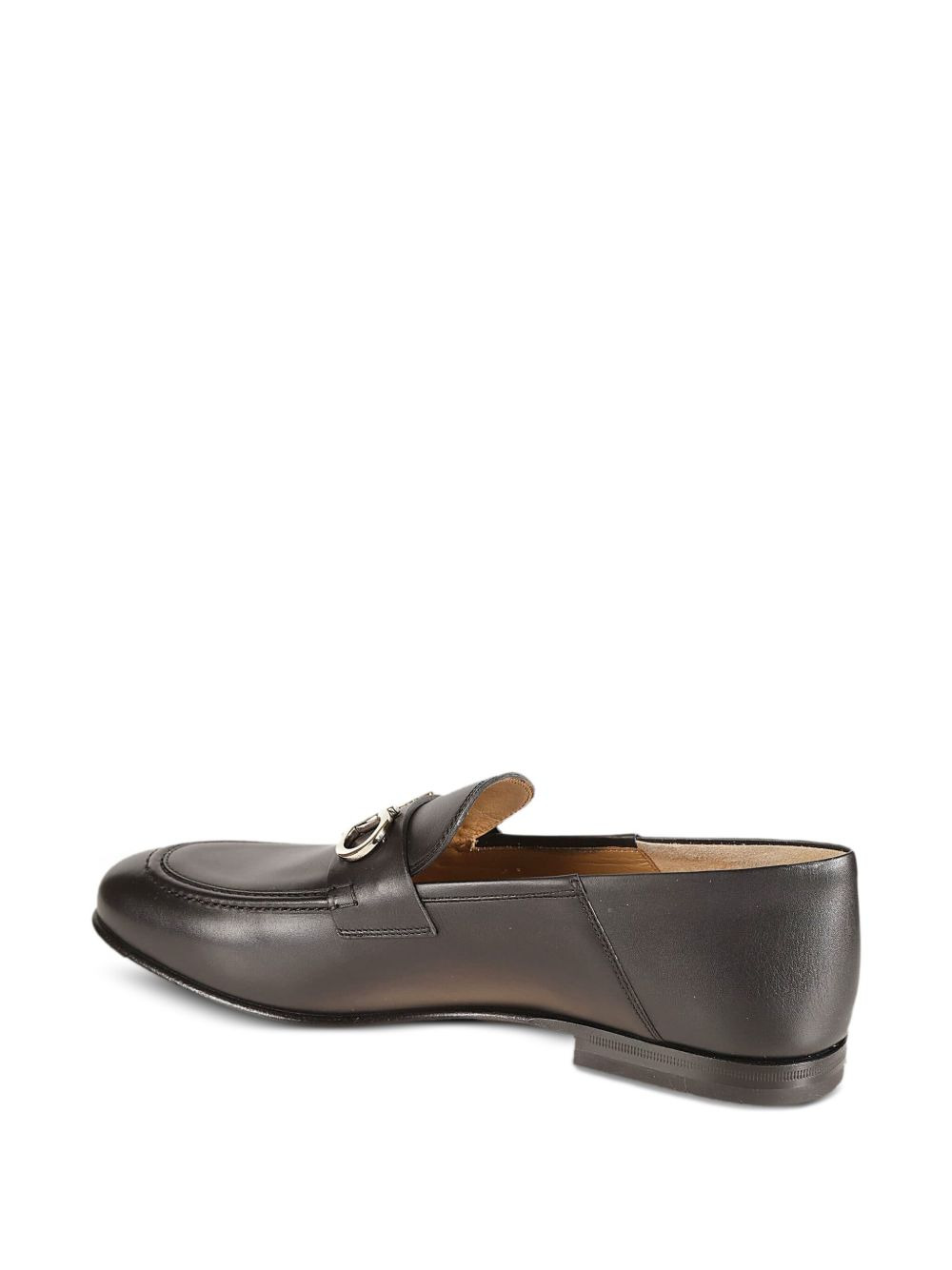 Gancini-detail loafers - 3