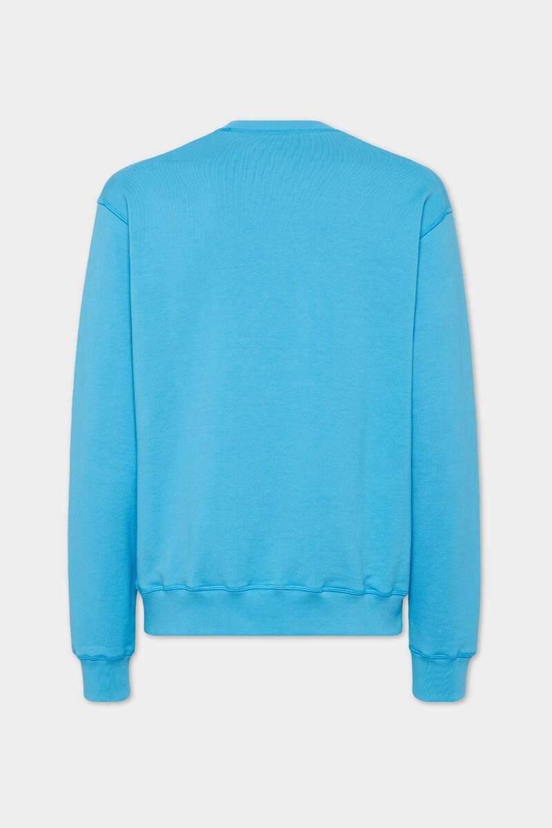 DSQUARED2 WASH COOL FIT CREWNECK BLAZING SWEATSHIRT outlook