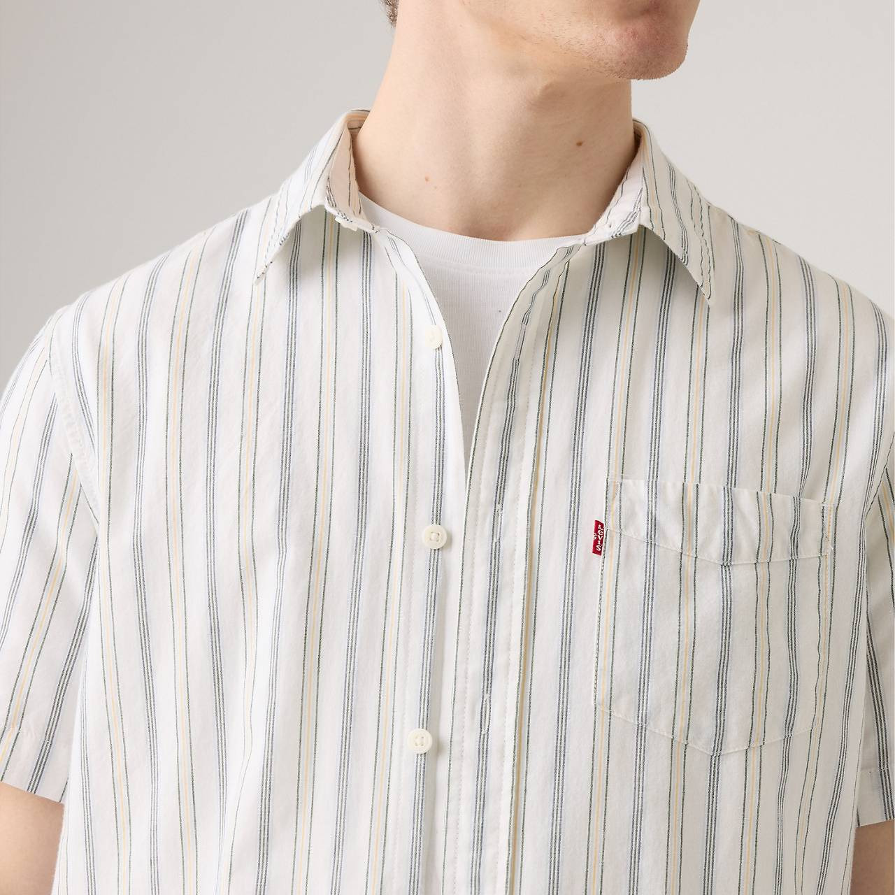 SHORT-SLEEVE CLASSIC STANDARD FIT SHIRT - 5