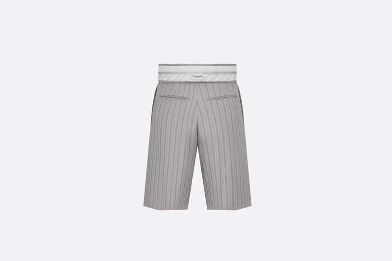 Bermuda Shorts with Turned-Down Waistband 2