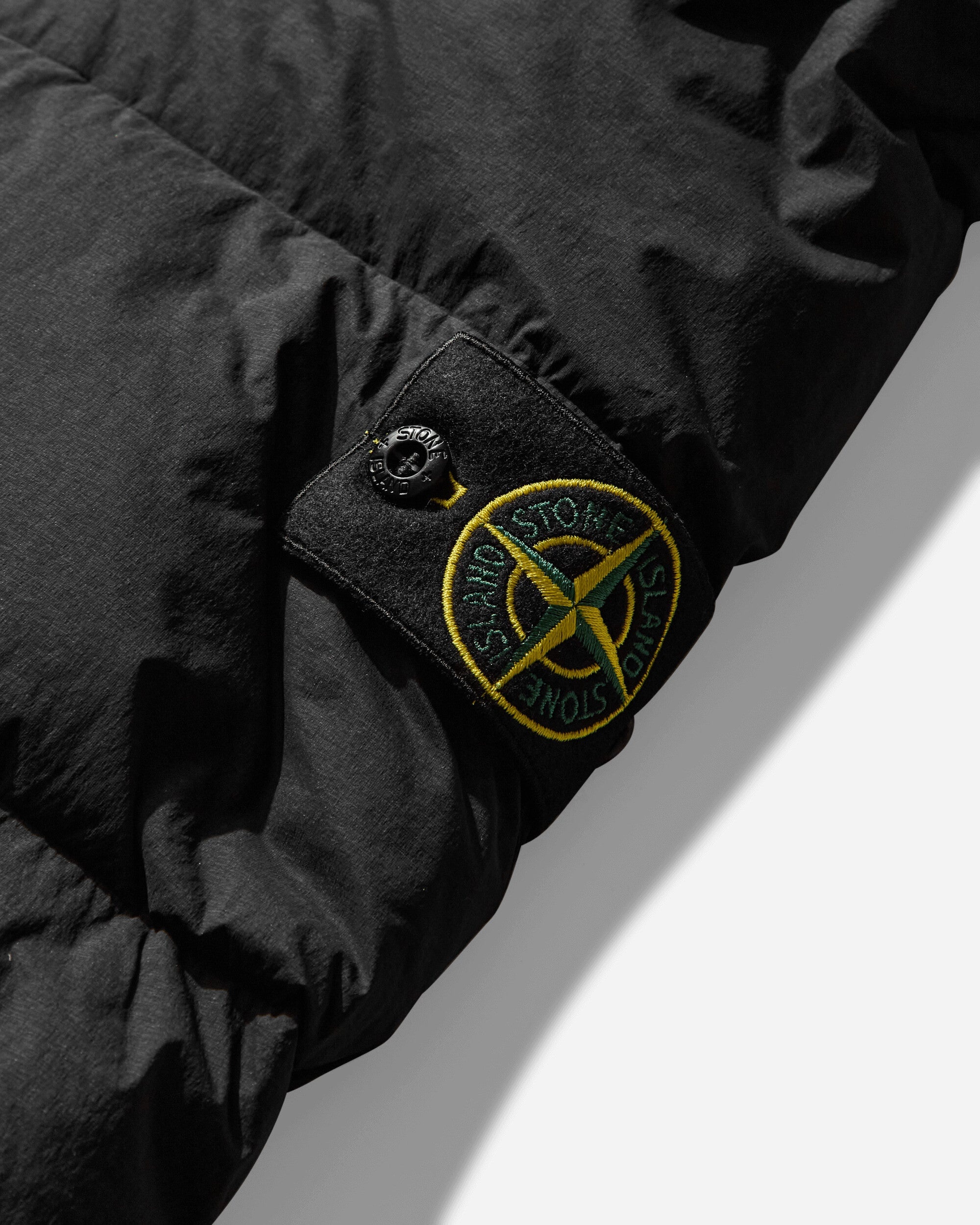 Men's Tunnel Nylon Down-TC Bomber Jacket Black - 4