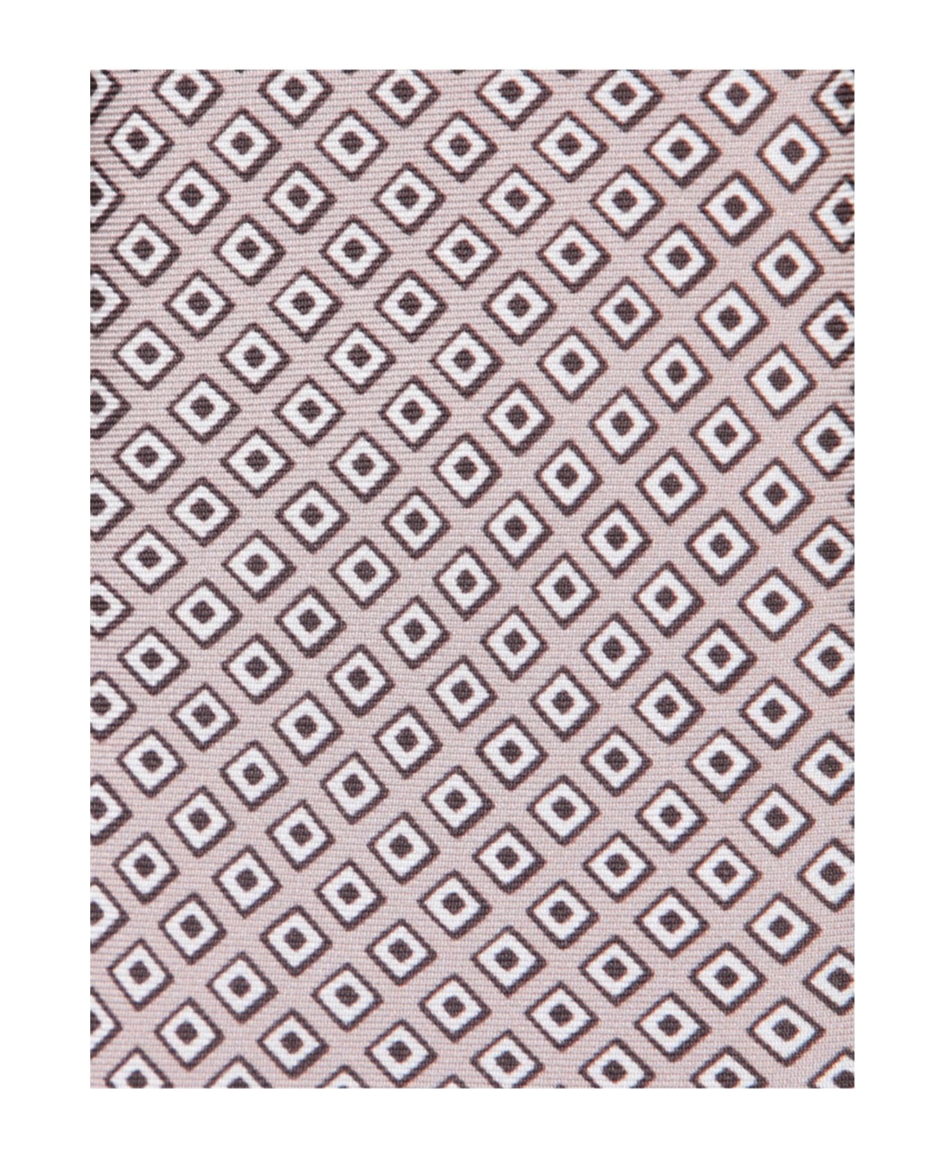 Taupe Geometric Tie - 2