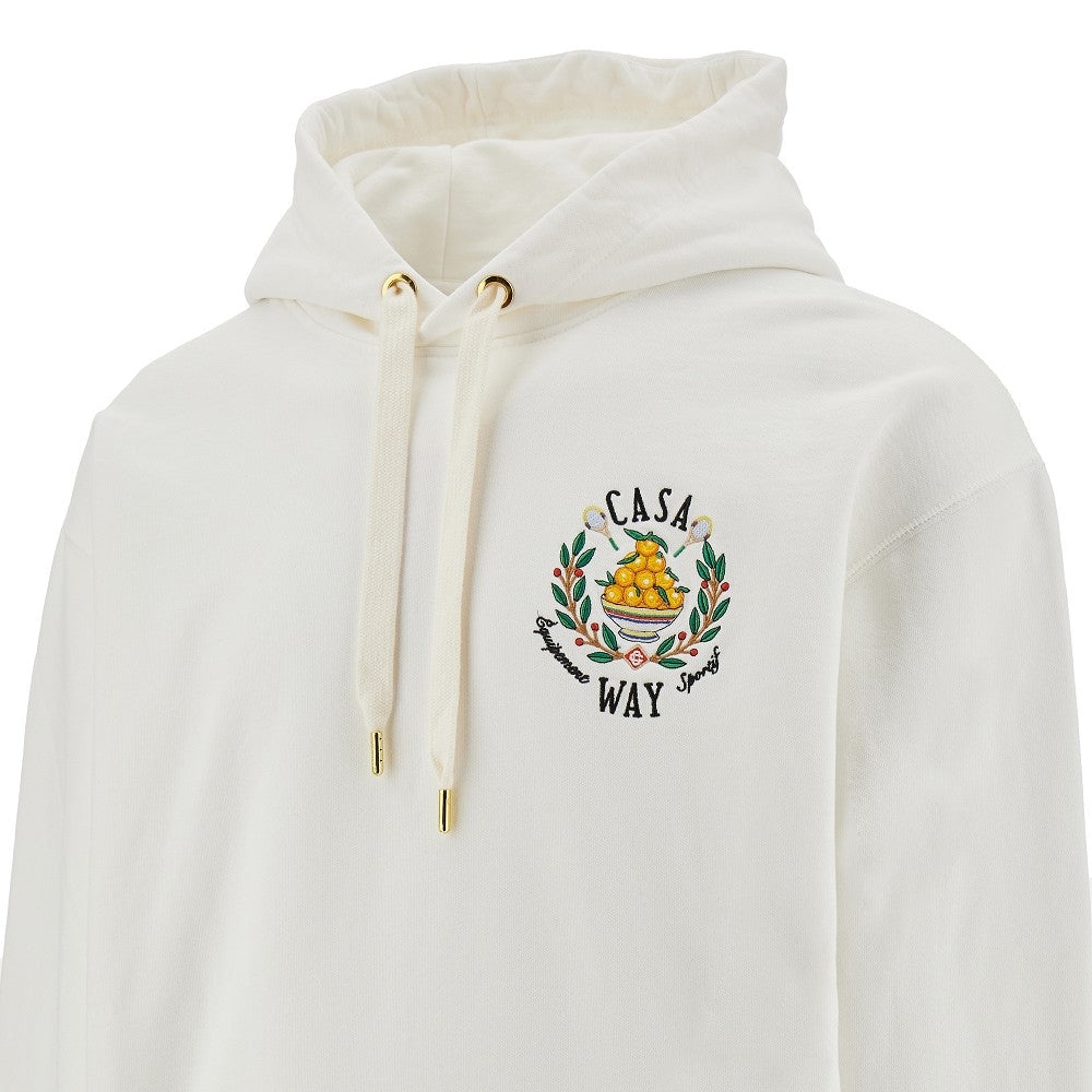 'CASA WAY' EMBROIDERY HOODIE - 2