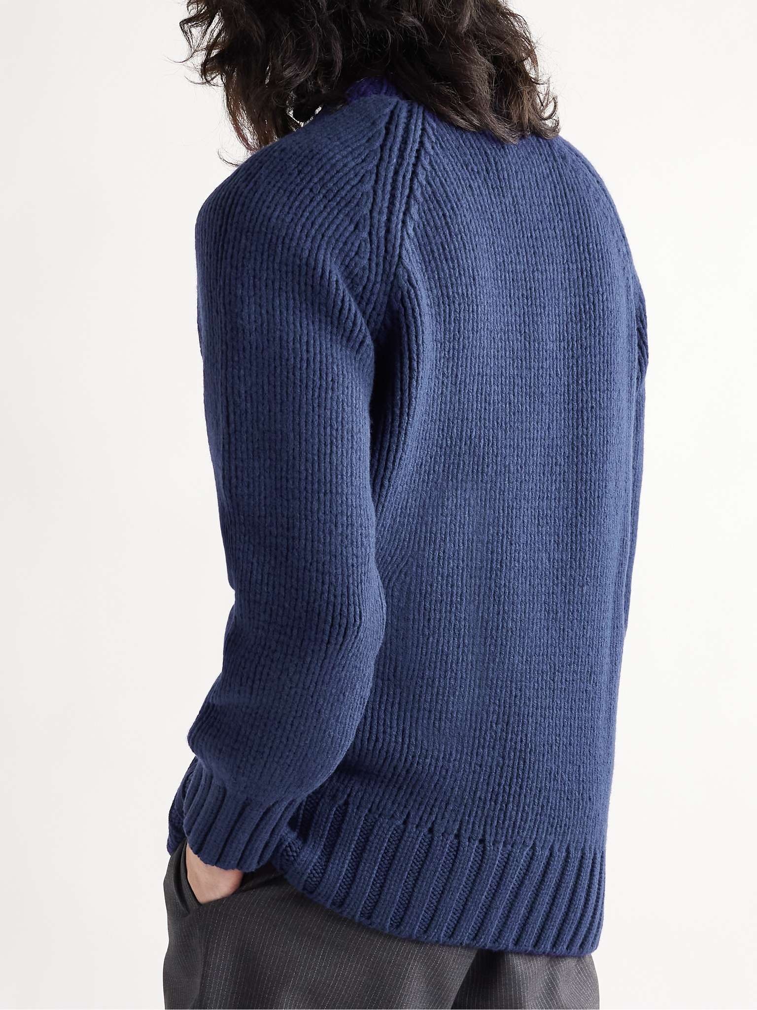 Ethan Ribbed Wool Sweater - 4