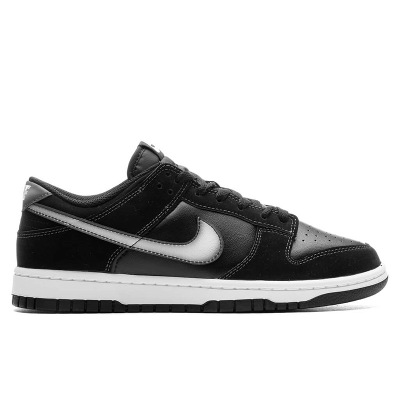 DUNK LOW RETRO AIRBURSH SWOOSH - BLACK/WHITE/ANTHRACITE - 1
