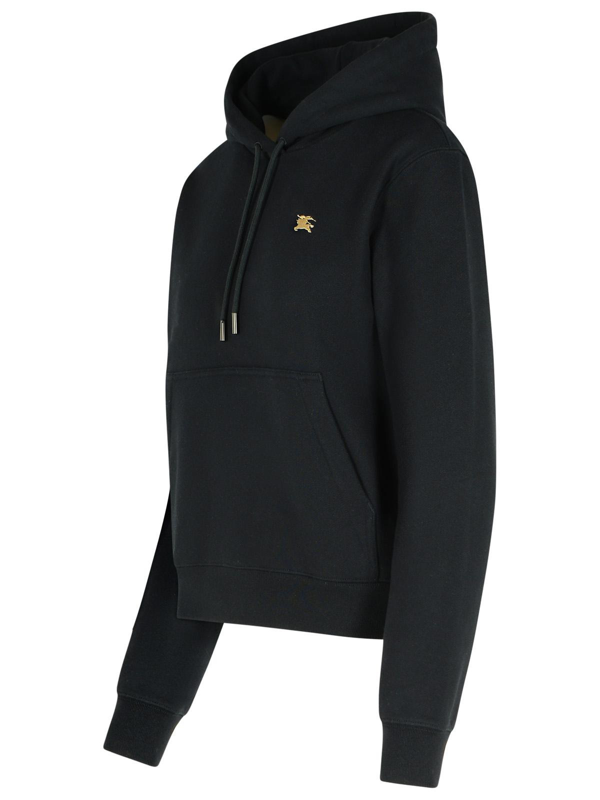 Burberry 'Harriet' Black Cotton Sweatshirt Women - 2