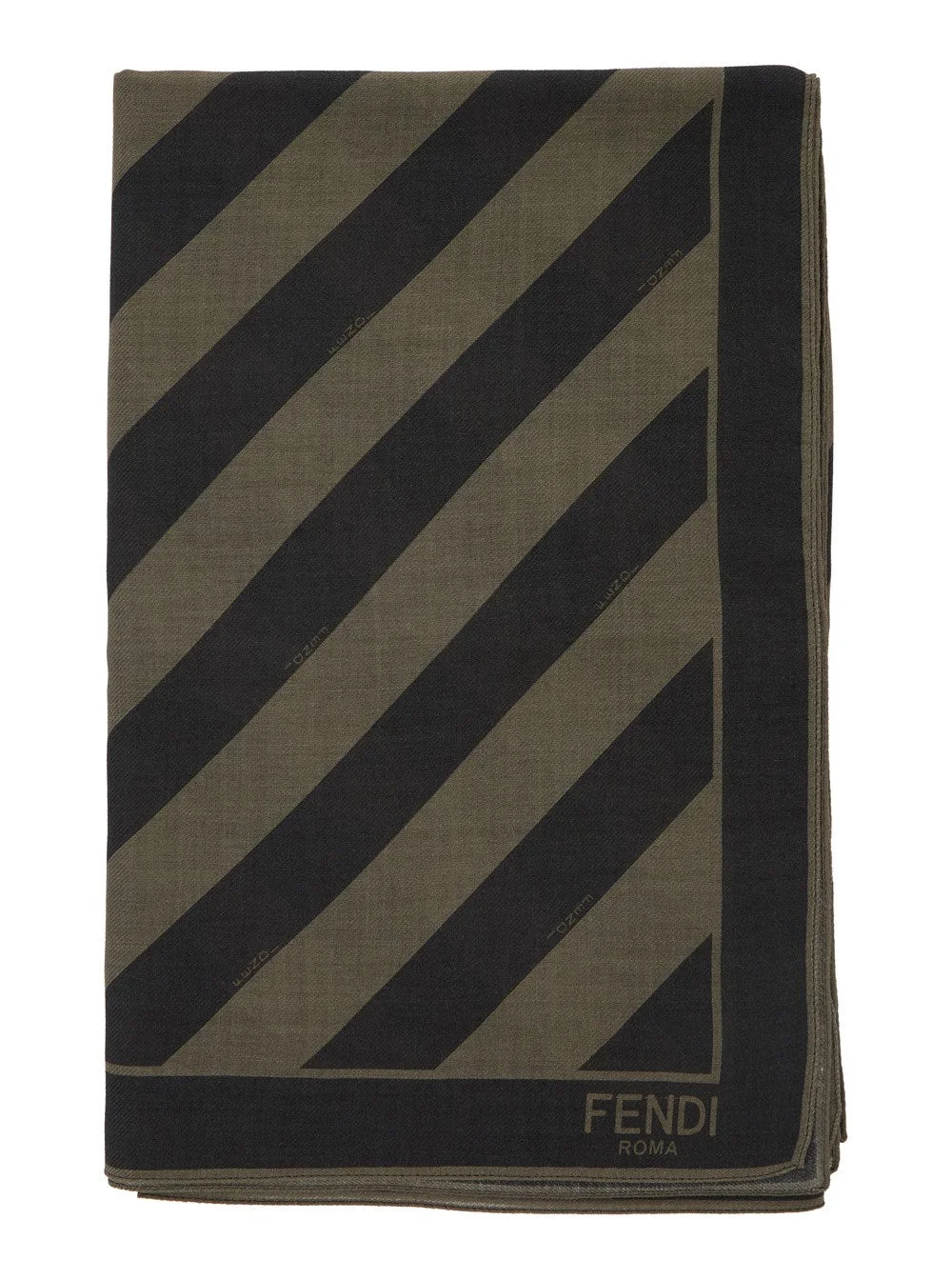 Fendi Silk And Wool Scarf - 1