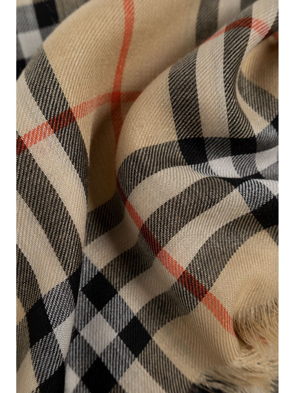 Burberry Men Check Print Scarf - 2