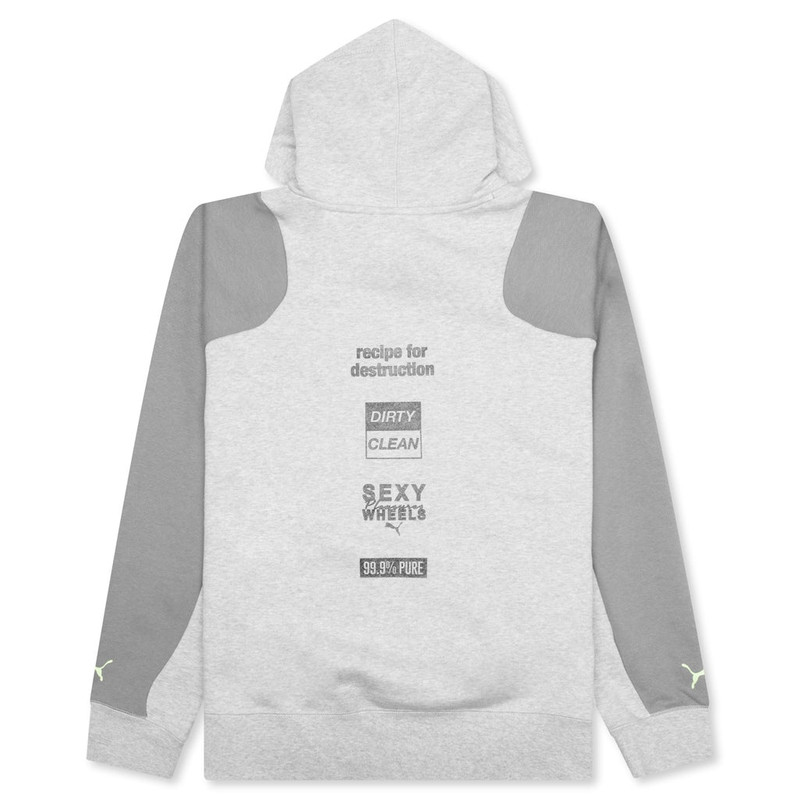 PUMA PUMA X PLEASURES HOODIE - LIGHT GREY HEATHER outlook