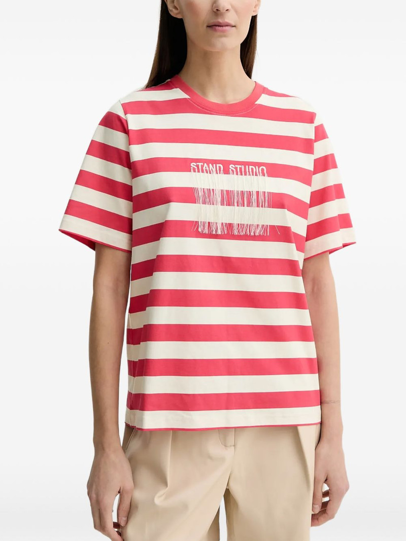 Belen belt-loop pleated shorts 4