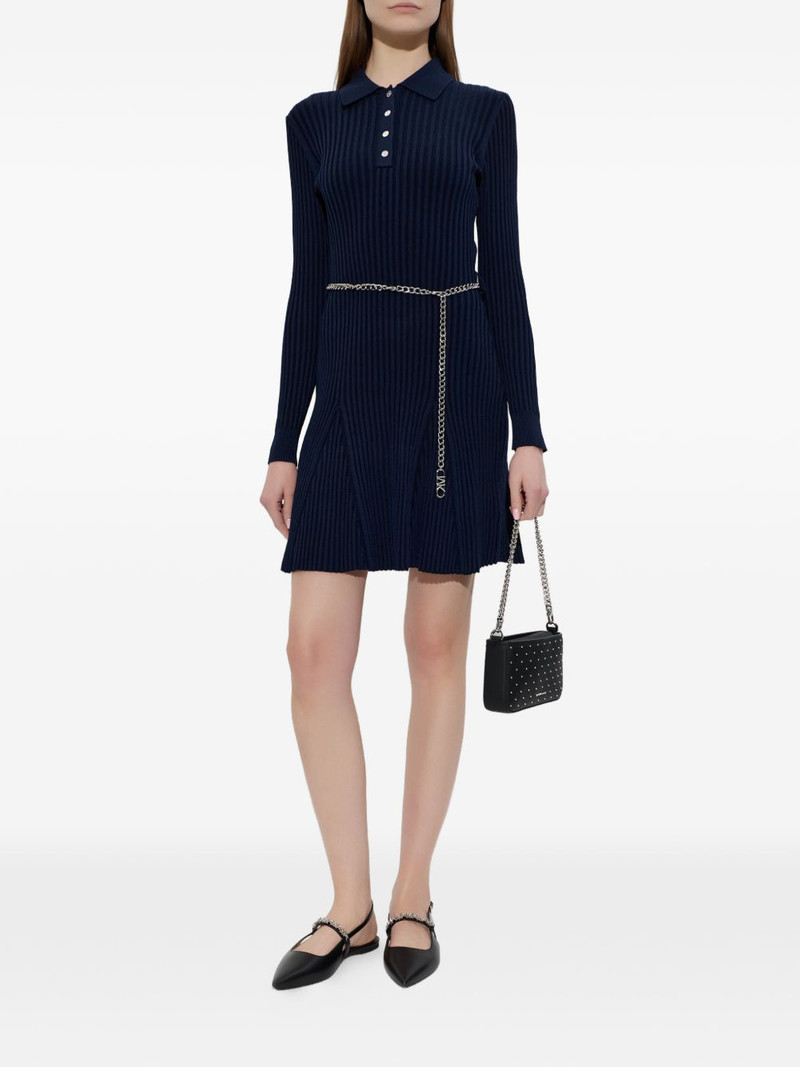 MICHAEL KORS polo-collar mini dress outlook