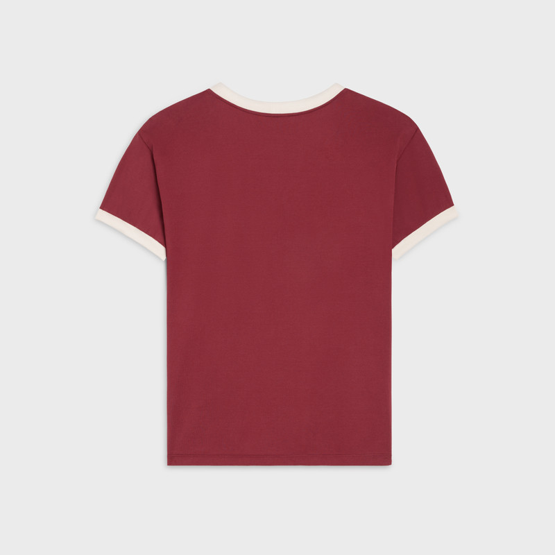 CELINE celine loose T-shirt in cotton jersey outlook