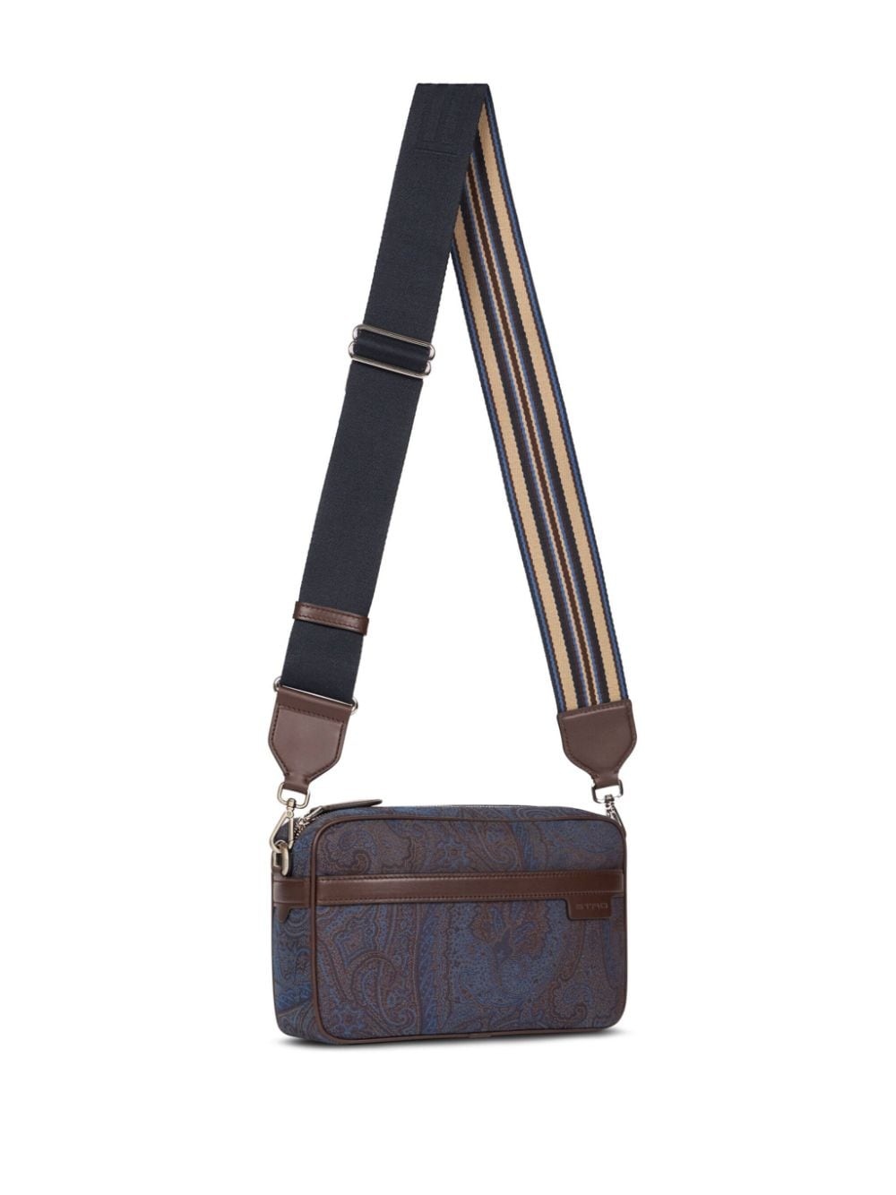 paisley cotton-blend bag - 4