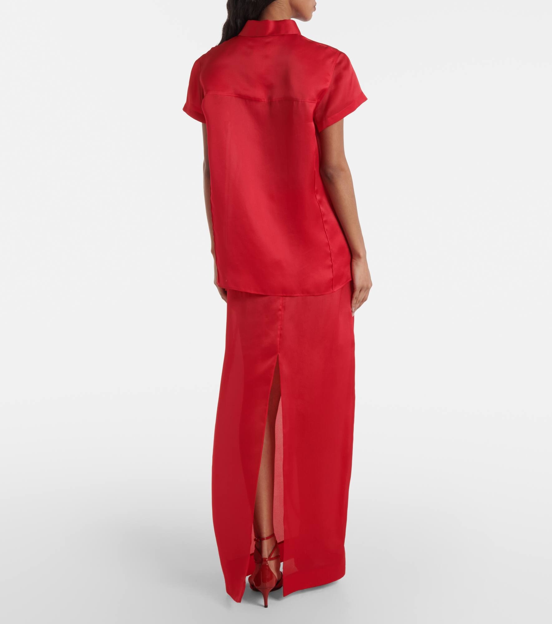 Keefe silk organza shirt - 3