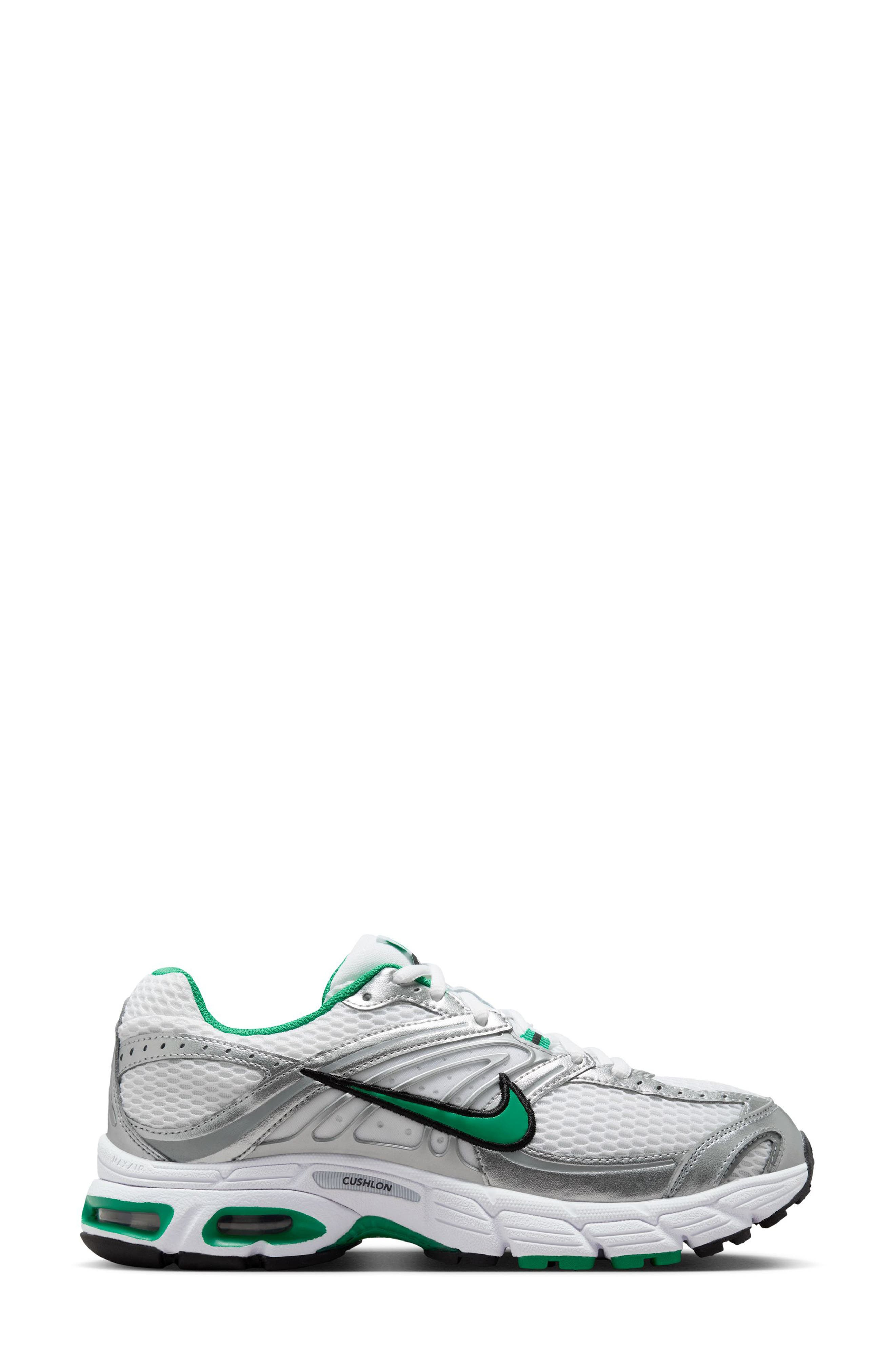 Nike Air Max Moto 2K Sneaker in White/Green/Silver at Nordstrom - 6
