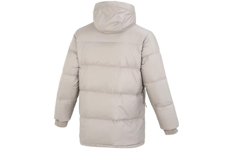 New Balance New Balance Long Casual Down Jacket 'Grey' AMJ24376-PAA outlook