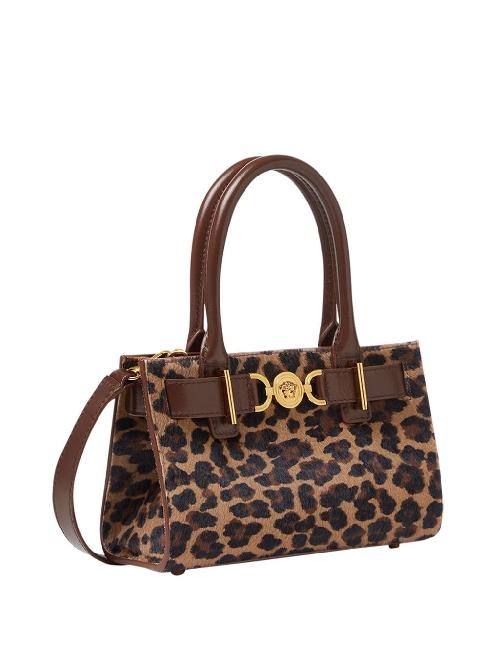 small Medusa '95 leopard tote bag - 4