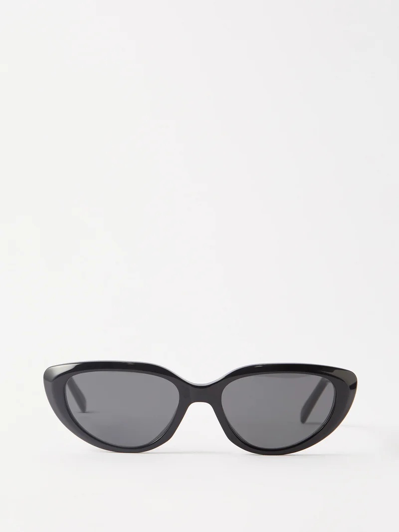 Celine bold angular acetate hot sale sunglasses