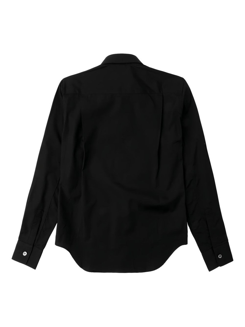 Comme des Garçons PLAY embroidered heart shirt outlook