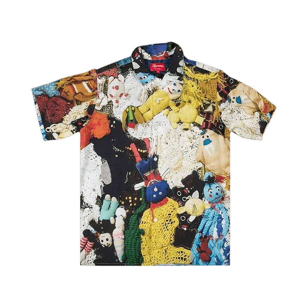 Supreme Mike Kelley More Love Hours Than Can Ever Be Repaid Rayon Shirt 'Multi' - 1