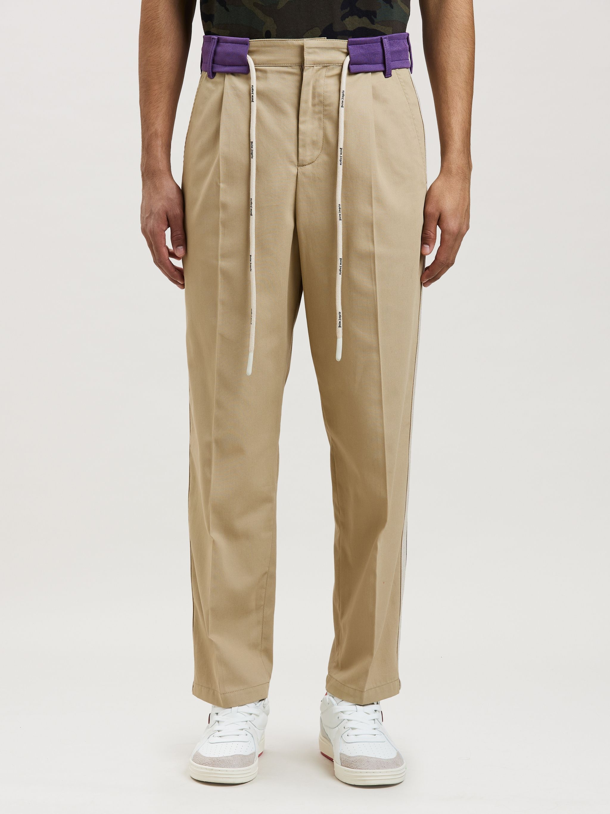 TRACK BELT PANTS - 3