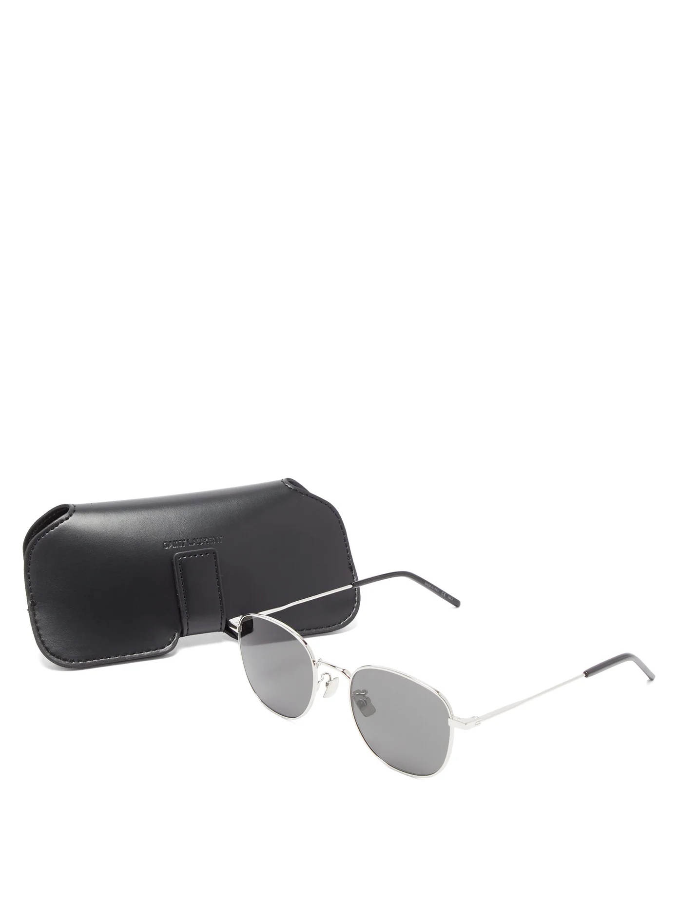 Round metal sunglasses - 4