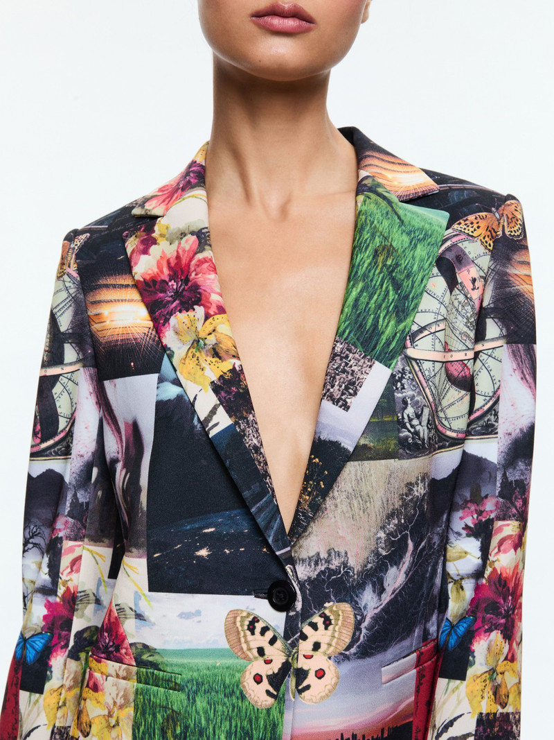 MACEY NOTCH COLLAR FITTED BLAZER 5