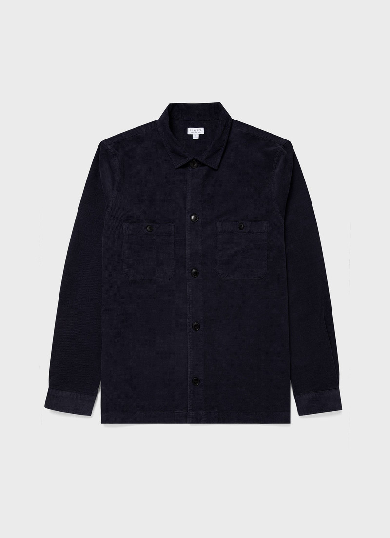 Cellular Cord Overshirt 1