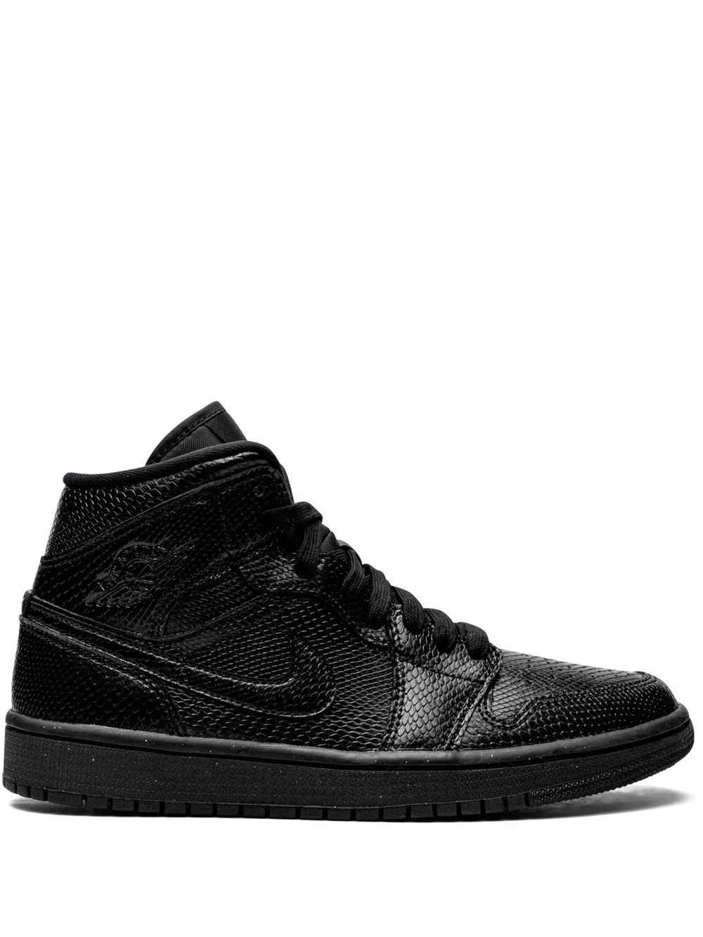 Air Jordan 1 Mid "Black Snakeskin" sneakers - 1