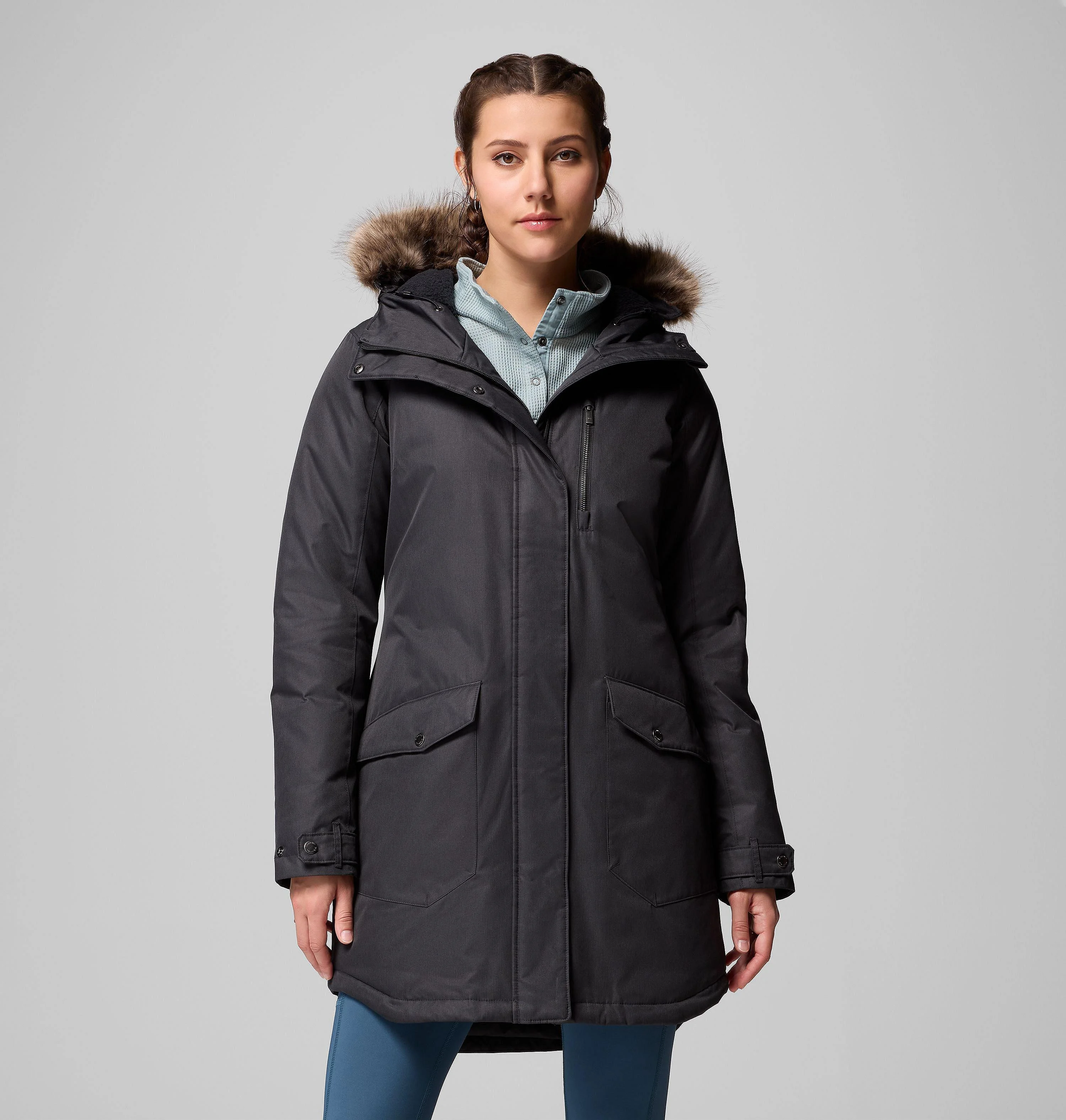 Women's Suttle Mountain Long Insulated Jacket - 1
